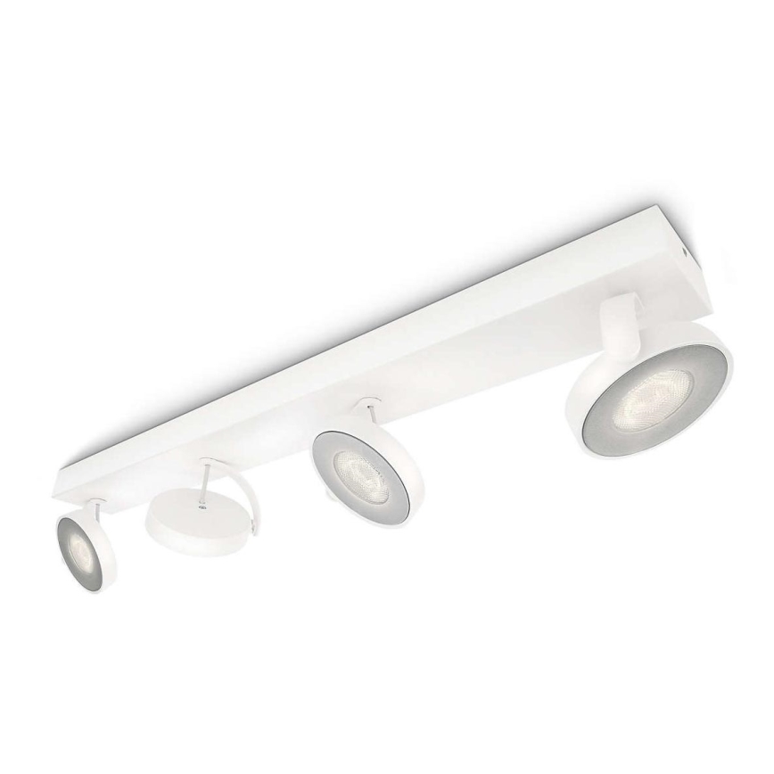 Philips - Светодиодный точечный светильник с регулированием яркости 4xLED/4,5W/230V