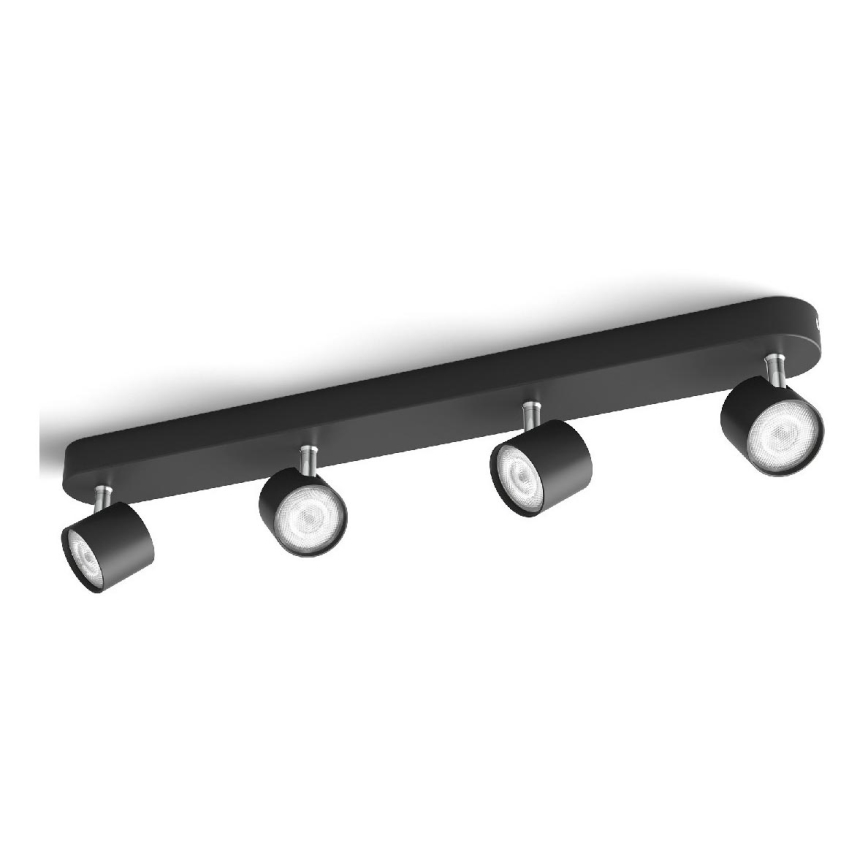 Philips - Светодиодный точечный светильник с регулированием яркости 4xLED/4,5W/230V