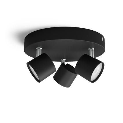 Philips - Светодиодный точечный светильник с регулированием яркости 3xLED/4,5W/230V