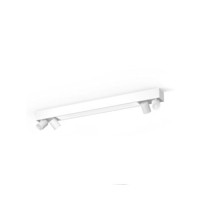 Philips - Светодиодный точечный RGBW-светильник Hue CENTRIS 4xGU10/4,2W/230V + LED/11W 2000-6500K