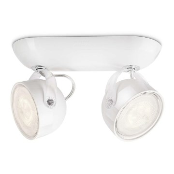 Philips - Светодиодный точечный светильник 2xLED/3W/230V