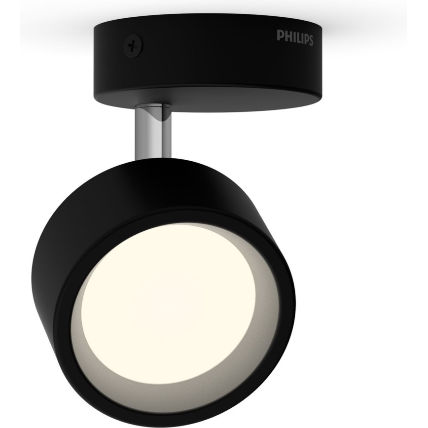 Philips - Светодиодный точечный светильник LED/5,5W/230V черный