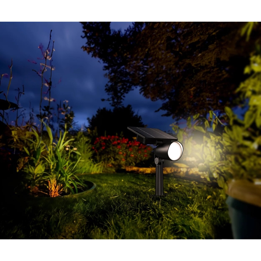 Philips - Светодиодный точечный светильник на солнечной батарее ASHLYN LED/1,4W/3,7V 2600 mAh 2700K IP44
