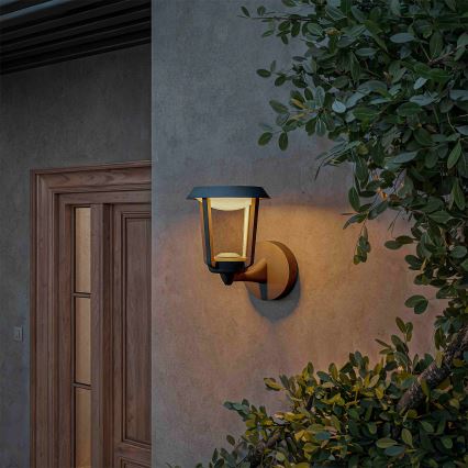 Philips - Светодиодный уличный настенный светильник NUVY LED/4,3W/230V 2700K IP44