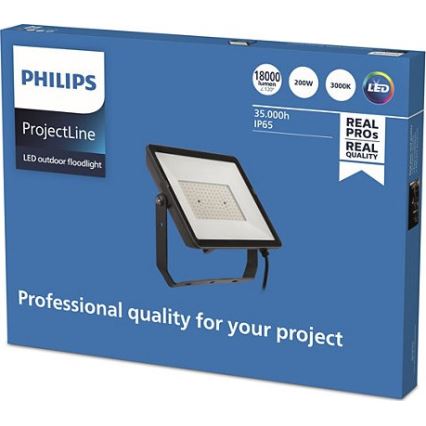 Philips - Светодиодный уличный прожектор PROJECTLINE LED/200W/230V IP65 3000K