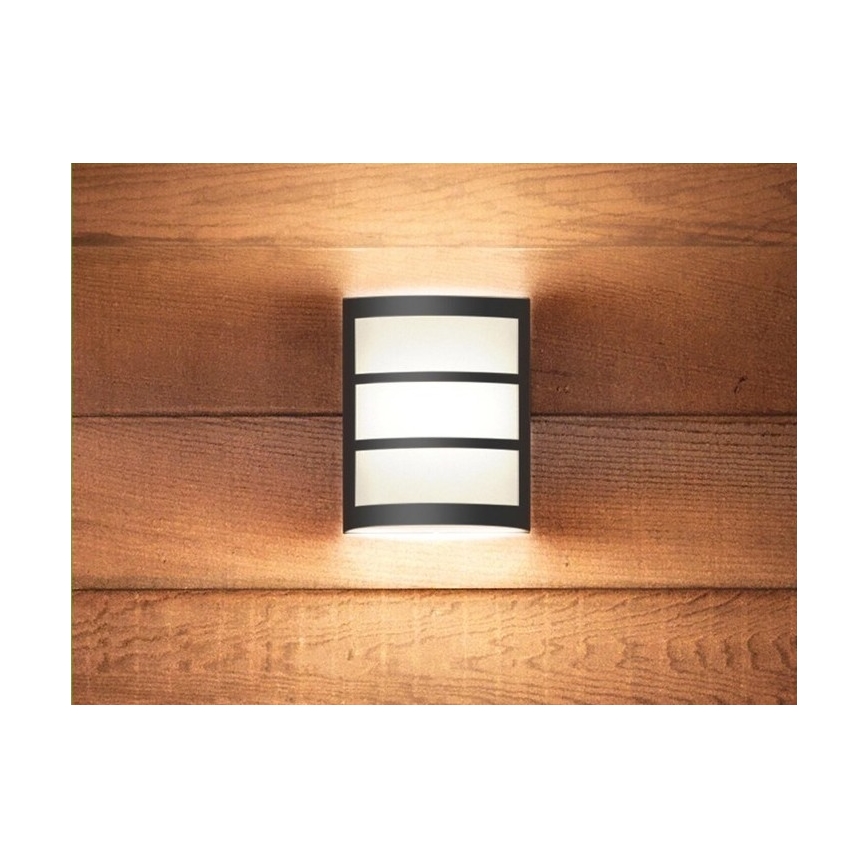 Philips - Светодиодный уличный настенный светильник LED/6W/230V 2700K IP44