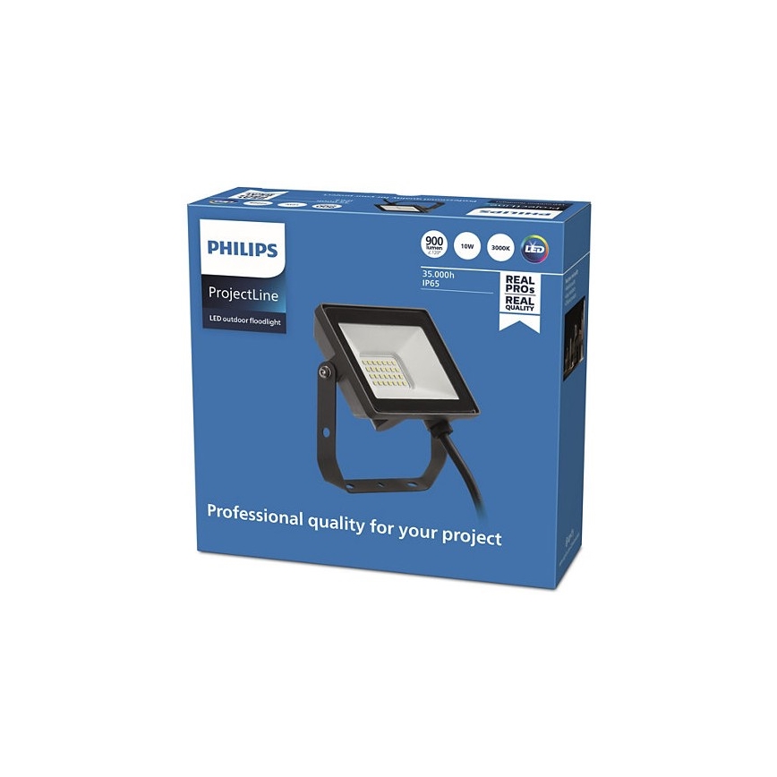 Philips - Светодиодный уличный прожектор PROJECTLINE LED/10W/230V IP65 3000K