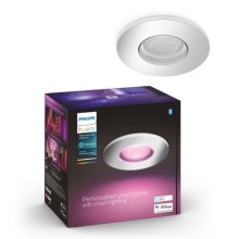 Philips - Светодиодный диммируемый светильник RGB для ванной комнаты Hue XAMENTO 1xGU10/5,7W/230V IP44 2000-6500K