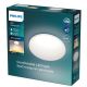 Philips - Светодиодный потолочный светильник для ванной комнаты ZARPY 1xLED/10W/230V IP44 2700K