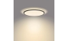 Philips - Светодиодный потолочный светильник с регулированием яркости SCENE SWITCH LED/18W/230V диаметр 30 см 2700K черный