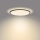 Philips - Светодиодный потолочный светильник с регулированием яркости SCENE SWITCH LED/18W/230V диаметр 30 см 2700K черный