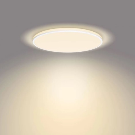 Philips - Светодиодный потолочный светильник с регулированием яркости SCENE SWITCH LED/22W/230V диаметр 40 см 2700K белый