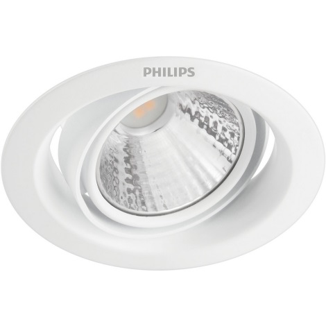 Philips - Светодиодный встроенный светильник с регулированием яркости SCENE SWITCH 1xLED/7W/230V 2700K