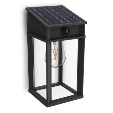 Philips - Світильник на сонячній батареї з LED, датчиком руху та сутінковим сенсором GERI LED/3,2W/3,7V 2600 mAh 2700K IP44