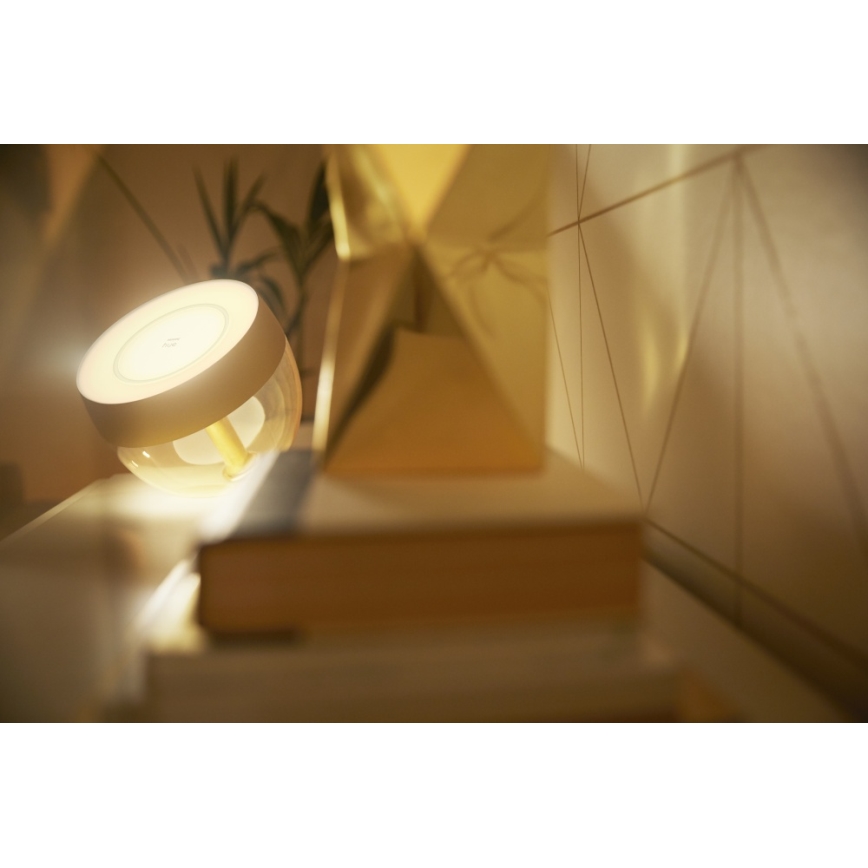 Philips - Світлодіодна настільна RGB-лампа з регулюванням яскравості Hue IRIS LED/8,2W/230V 2000-6500K золотий