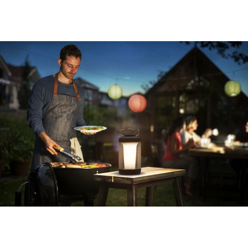 Philips - Світлодіодна переносна лампа з регулюванням яскравості CICERO LED/6W/5V IP54 1200 mAh