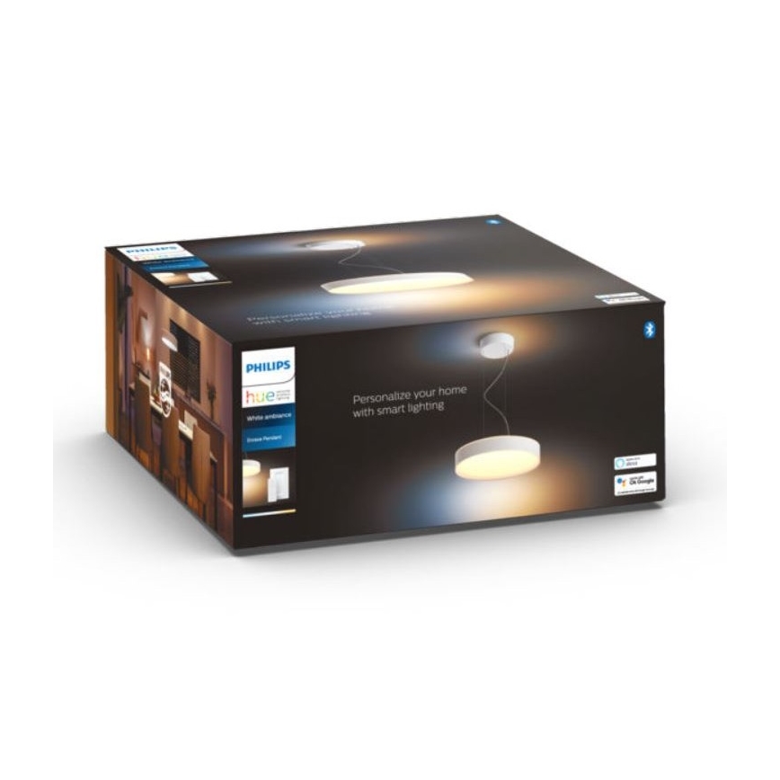 Philips - Світлодіодна підвісна люстра з регулюванням яскравості Hue LED/33,5W/230V 2200-6500K білий + пульт дистанційного керування