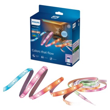 Philips - світлодіодна RGBIC стрічка SMART STRIP, 20 м, 36 Вт, 230 В, 2700–6500 К, Wi‑Fi, з регульованою яскравістю