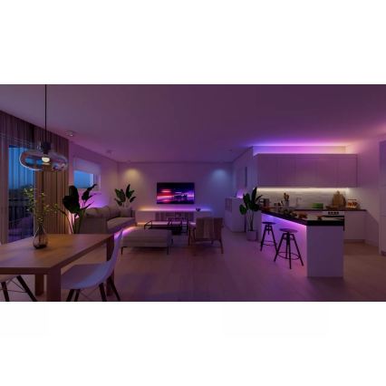 Philips - RGBW світлодіодна стрічка з регулюванням яскравості Hue ESSENTIAL White And Color Ambiance 5 м LED/19 Вт/230 В 2200–6500 К