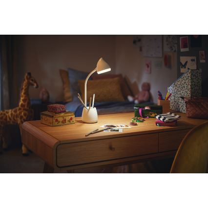 Philips - Сенсорна настільна світлодіодна лампа з регулюванням яскравості HAT LED/4,5W/5V 3000/4000/5700K CRI 90