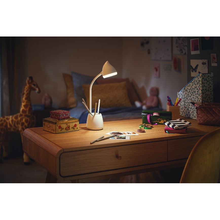 Philips - Сенсорна настільна світлодіодна лампа з регулюванням яскравості HAT LED/4,5W/5V 3000/4000/5700K CRI 90