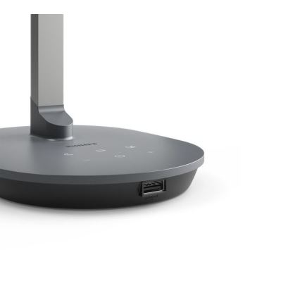 Philips - Світлодіодна сенсорна настільна лампа з регулюванням яскравості SWORD LED/12W/230V 2700/4000/6500K CRI90