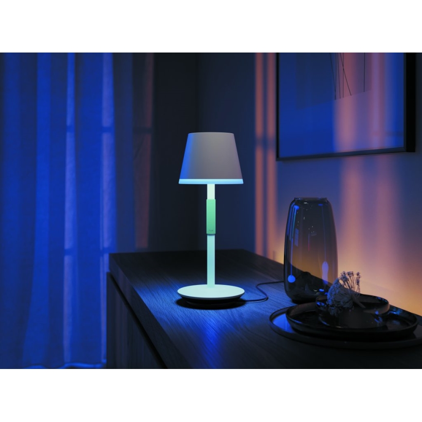 Philips - Світлодіодна вулична сенсорна RGBW-лампа з регулюванням яскравості Hue GO LED/6,2W/230V 2000-6500K IP54