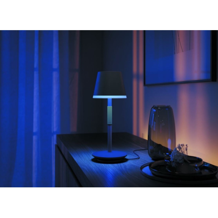 Philips - Світлодіодна вулична сенсорна RGBW-лампа з регулюванням яскравості Hue GO LED/6,2W/230V 2000-6500K IP54