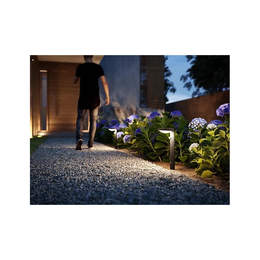 Philips - Світлодіодна вулична лампа з датчиком LED/9W/230V 2700K IP44