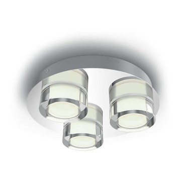 Philips - Світлодіодне освітлення у ванній кімнаті 3xLED/4,5W/230V IP44