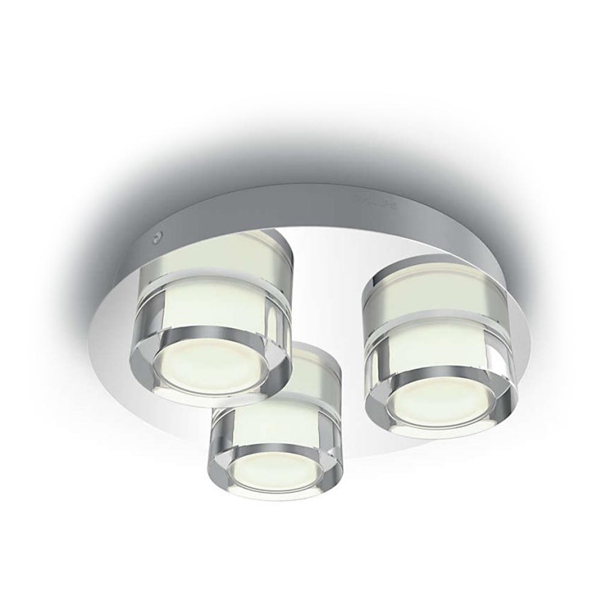 Philips - Світлодіодне освітлення у ванній кімнаті 3xLED/4,5W/230V IP44