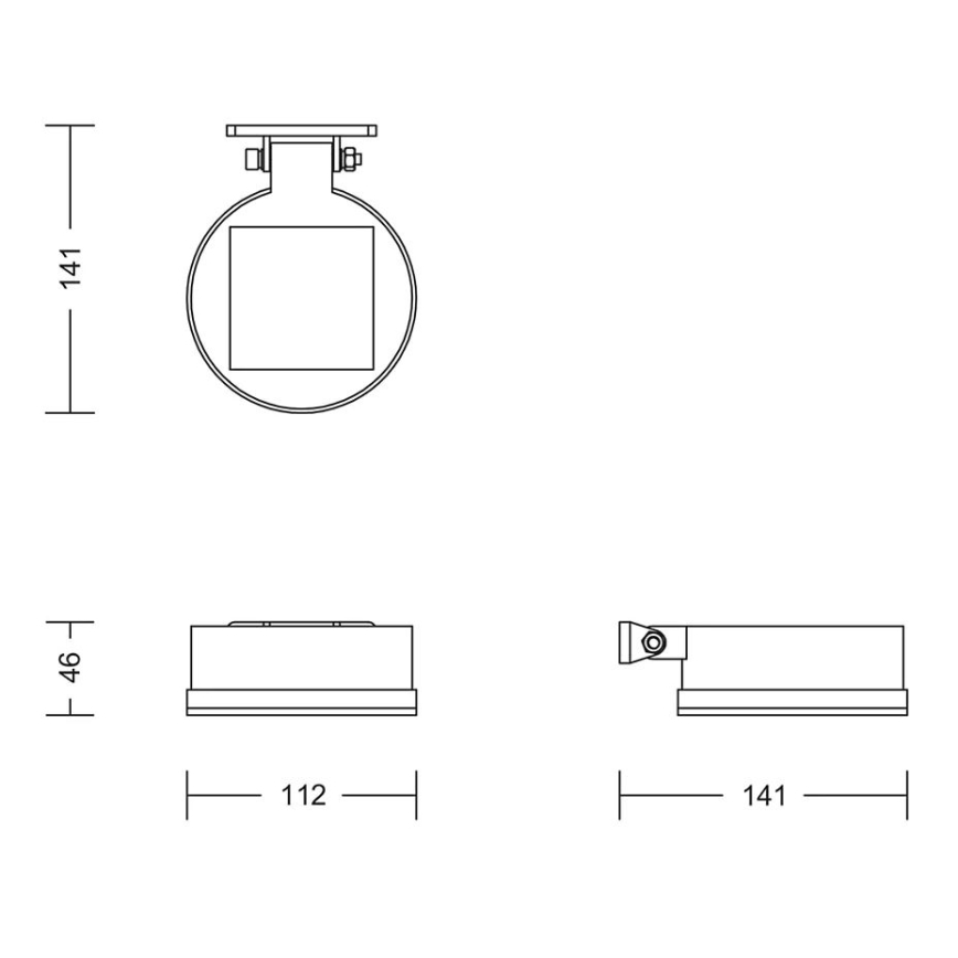 Philips - Світлодіодний настінний світильник на сонячній батареї VYNCE LED/1,5W/3,7V IP44