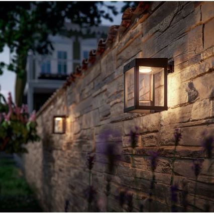 Philips - Світлодіодний настінний світильник з датчиком на сонячній батареї CAMILL LED/1,4W/3,7V 2000 mAh IP44