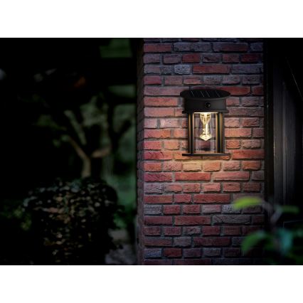 Philips - Світлодіодний настінний світильник з датчиком на сонячній батареї GERI LED/3,2W/3,7V 2700K IP44