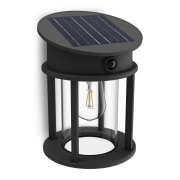 Philips - Світлодіодний настінний світильник з датчиком на сонячній батареї GERI LED/3,2W/3,7V 4000K IP44