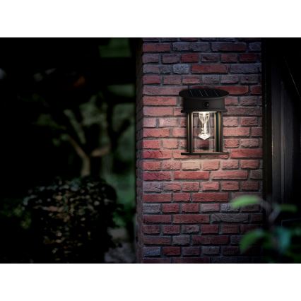 Philips - Світлодіодний настінний світильник з датчиком на сонячній батареї GERI LED/3,2W/3,7V 4000K IP44