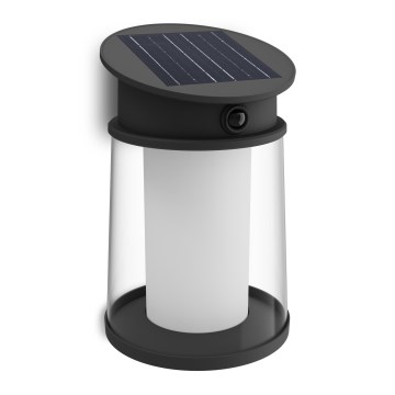 Philips - Світлодіодний настінний світильник з датчиком на сонячній батареї JUDA LED/3,2W/3,7V 4000K IP44