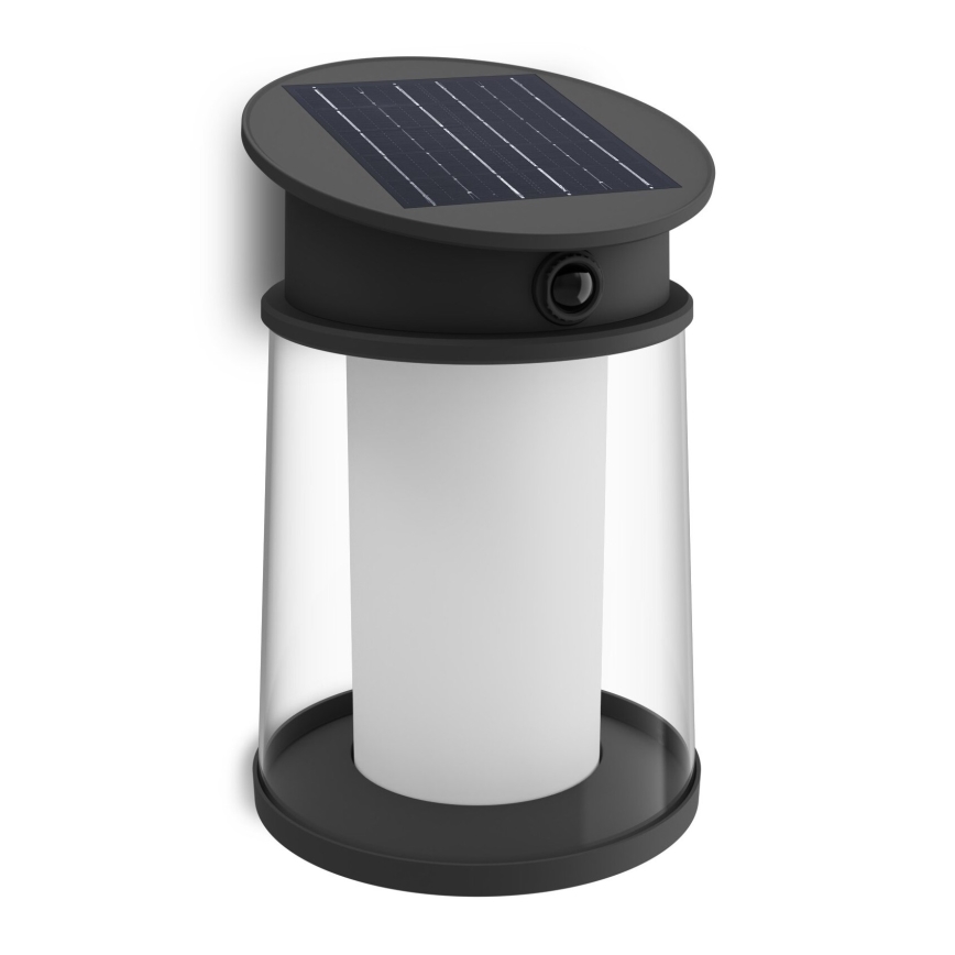 Philips - Світлодіодний настінний світильник з датчиком на сонячній батареї JUDA LED/3,2W/3,7V 4000K IP44
