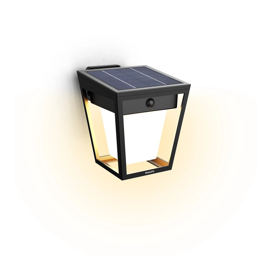 Philips - Світлодіодний настінний світильник з датчиком на сонячній батареї NISSA LED/1,8W/3,7V 3000K IP44