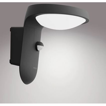 Philips - Світлодіодний настінний світильник з датчиком на сонячній батареї LED/1,2W/4V 1800 mAh 4000K IP44