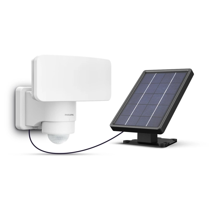 Philips - Світлодіодний настінний світильник з датчиком на сонячній батареї TYLUS LED/6W/3,7V 3000K IP44