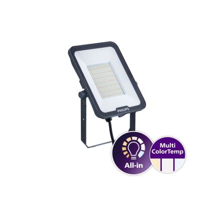 Philips - Світлодіодний прожектор LEDINAIRE ALL-IN LED/70W/230V 3000/4000/6500K IP65 антрацит