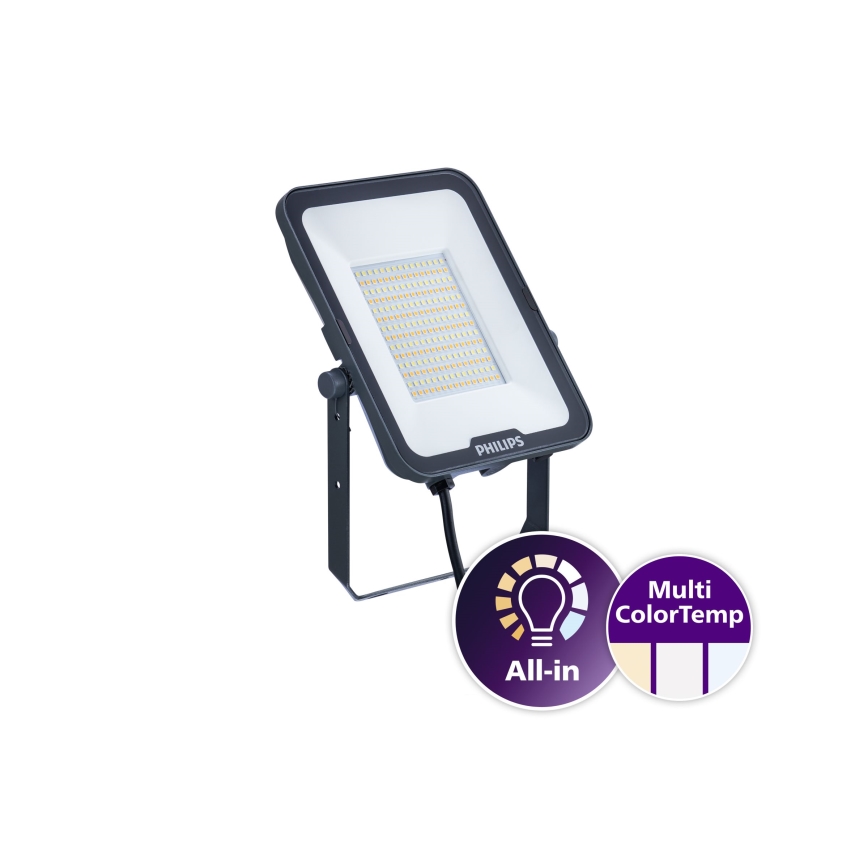 Philips - Світлодіодний прожектор LEDINAIRE ALL-IN LED/70W/230V 3000/4000/6500K IP65 антрацит