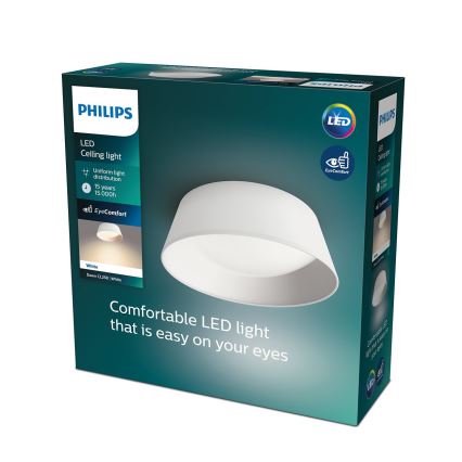 Philips - Світлодіодний стельовий світильник LED/14W/230V біла