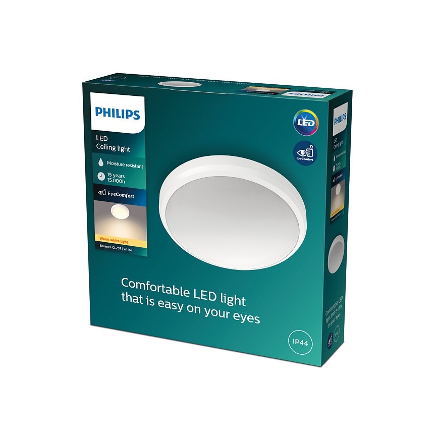 Philips - Світлодіодний стельовий світильник для ванної кімнати BALANCE LED/6W/230V IP44