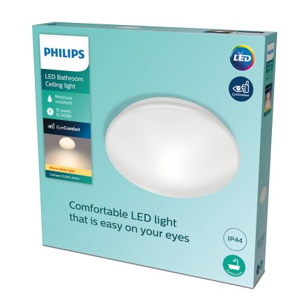Philips - Світлодіодний стельовий світильник для ванної кімнати LED/20W/230V IP44