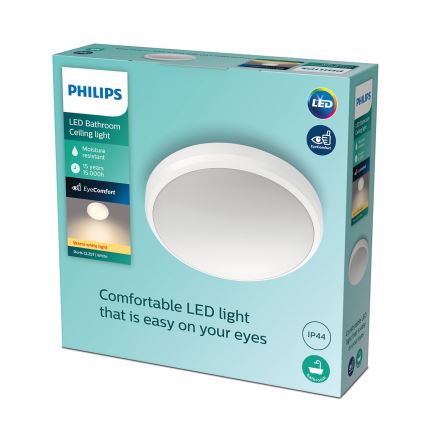 Philips - Світлодіодний стельовий світильник для ванної кімнати LED/6W/230V 2700K IP44