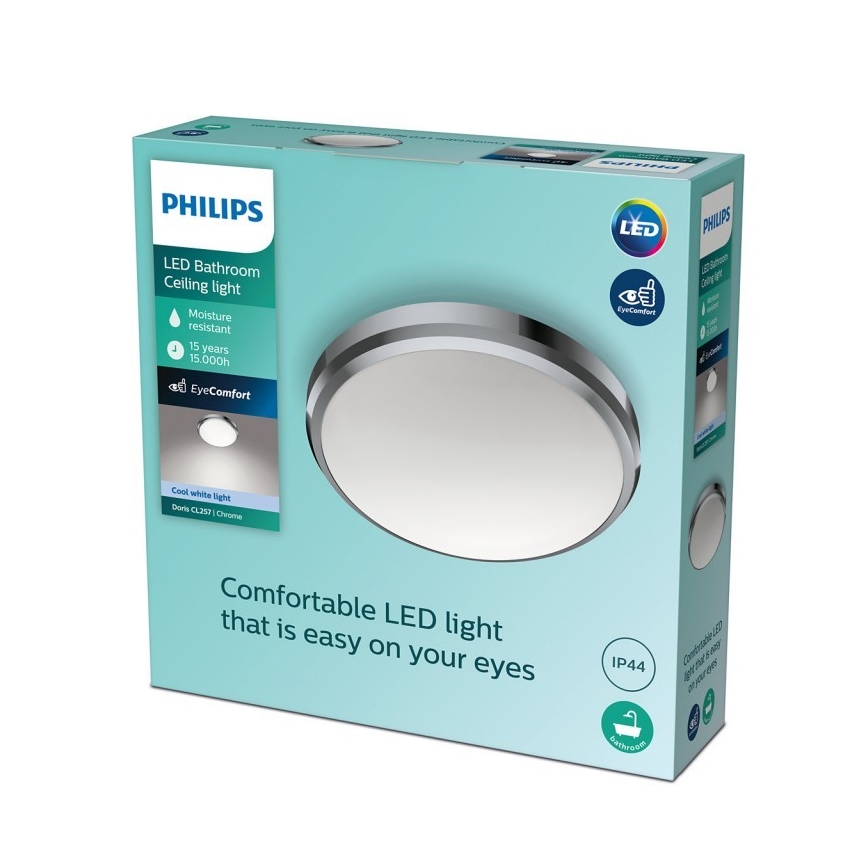Philips - Світлодіодний стельовий світильник для ванної кімнати LED/6W/230V 4000K IP44