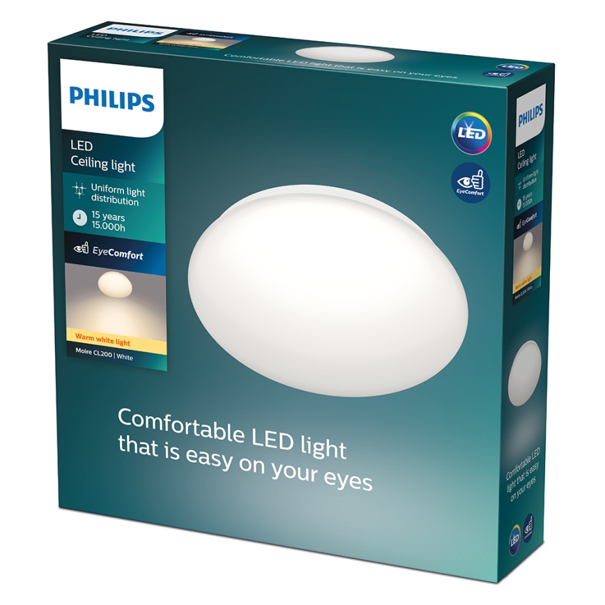 Philips - Світлодіодний стельовий світильник 1xLED/10W/230V 2700K