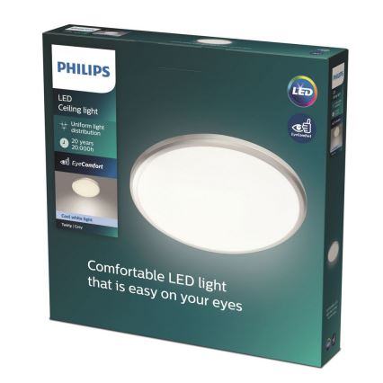 Philips - Світлодіодний стельовий світильник TWIRLY 1xLED/17W/230V